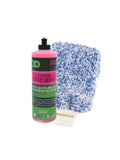 3D Pink Car Soap šampūnas + Ewocar Wash Mitt Plovimo pirštinė