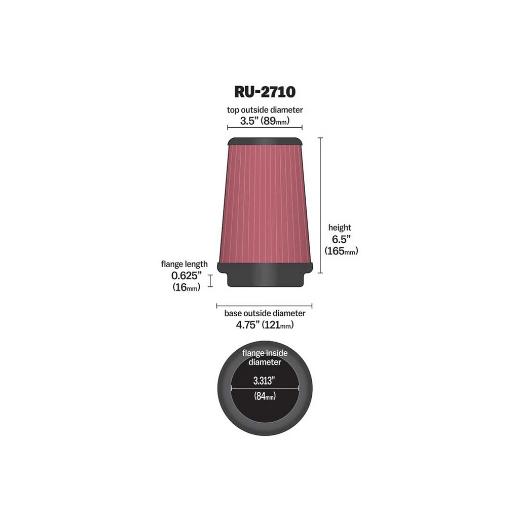 K&N - RU-2710 | 84mm