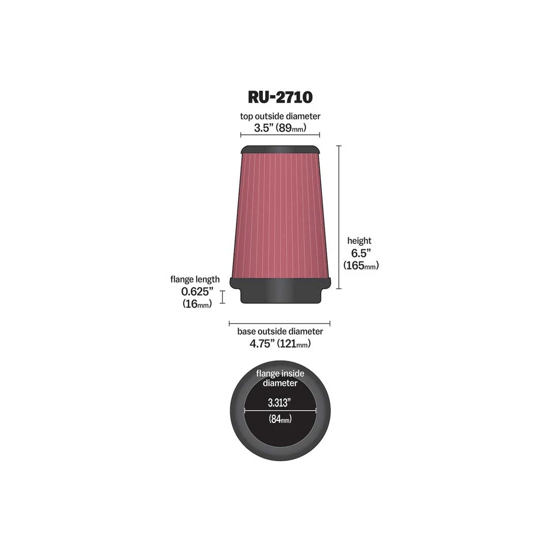 K&N - RU-2710 | 84mm