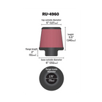K&N RU-4960 | 70mm