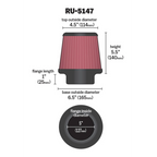 K&N - RU-5147 | 127mm