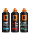 Ewocar 3-etapų poliravimo pastų rinkinys - 250ml.