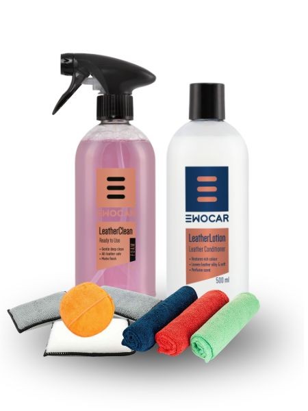 EWOCAR Leather Kit - Odos paviršių priežiūros rinkinys